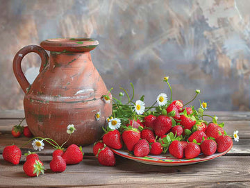 Paint by Numbers Kit - Strawberry Delight