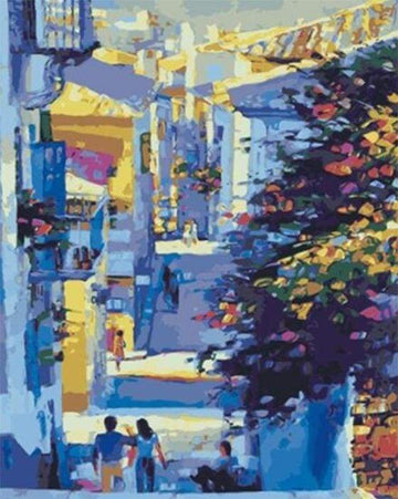 Paint by Numbers Kit - Street in South City