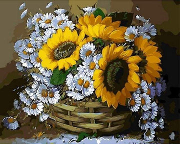 Paint by Numbers Kit - Summer Flowers