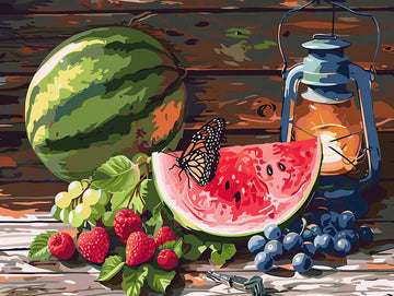 Paint by Numbers Kit - Summer Harvest Still Life