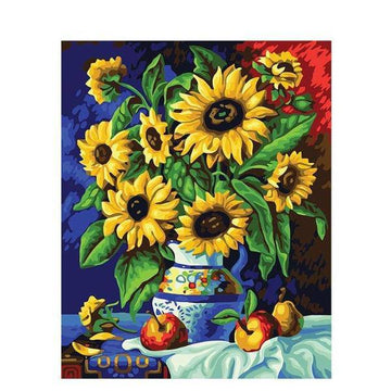 Paint by Numbers Kit - Sunflower Paint