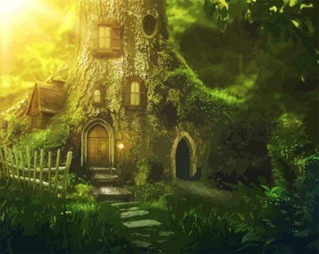 Paint by Numbers Kit - Sunlight Forest