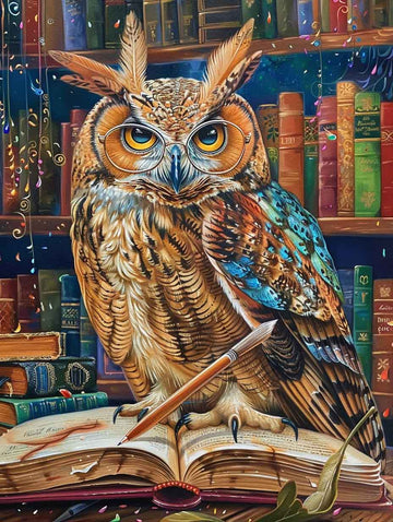 Paint by Numbers Kit - The Enchanted Scribe