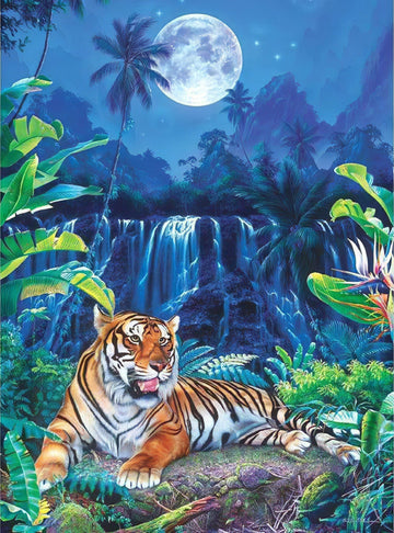 Diamond Paintings - Tiger In Jungle
