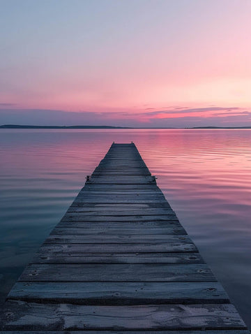 Paint by Numbers Kit - Tranquil Sunset Pier