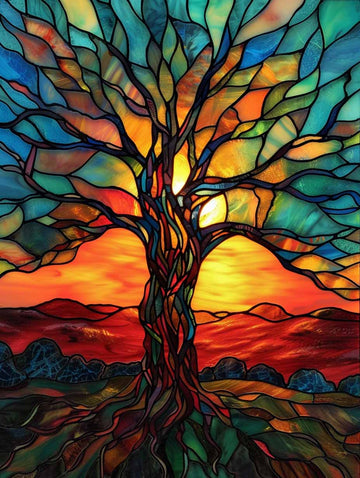 Paint by Numbers Kit - Tree of Light