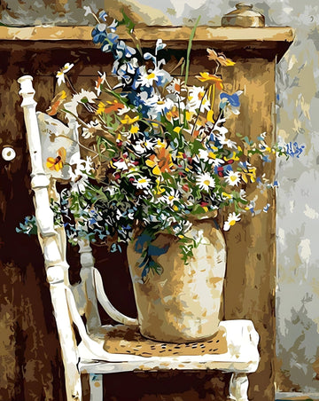 Paint by Numbers Kit - Wild Flowers