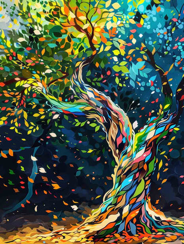 Paint by Numbers Kit - A Colorful Escape