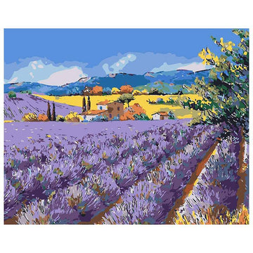 Paint by Numbers Kit - A Meadow