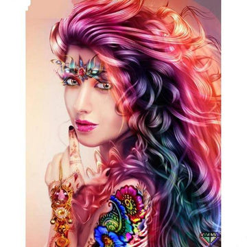 Diamond Paintings - A beautiful Woman