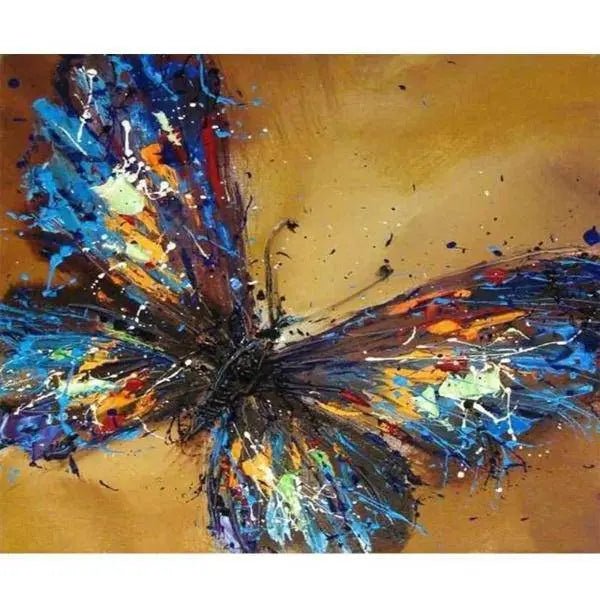 Paint by Numbers Kit - Abstract Butterfly