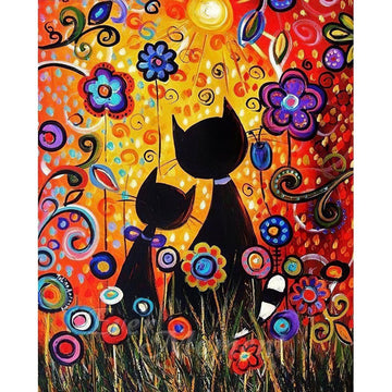 Diamond Paintings - Abstract Cat