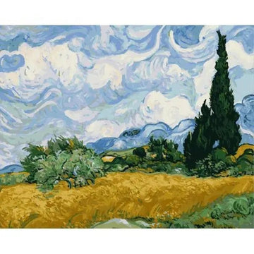 Paint by Numbers Kit - Abstract Country Painting