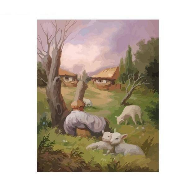 Paint by Numbers Kit - Abstract Scenery