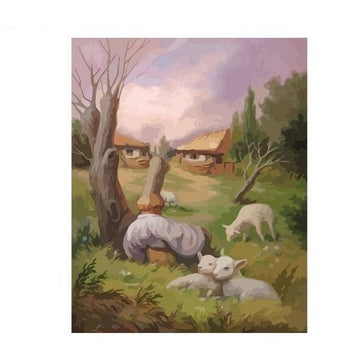 Paint by Numbers Kit - Abstract Scenery