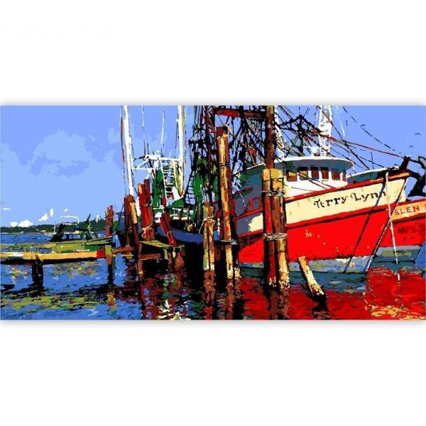 Paint by Numbers Kit - Acrylic Landscape Paint