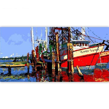 Paint by Numbers Kit - Acrylic Landscape Paint