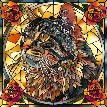Paint by Numbers Kit - Amber Regal
