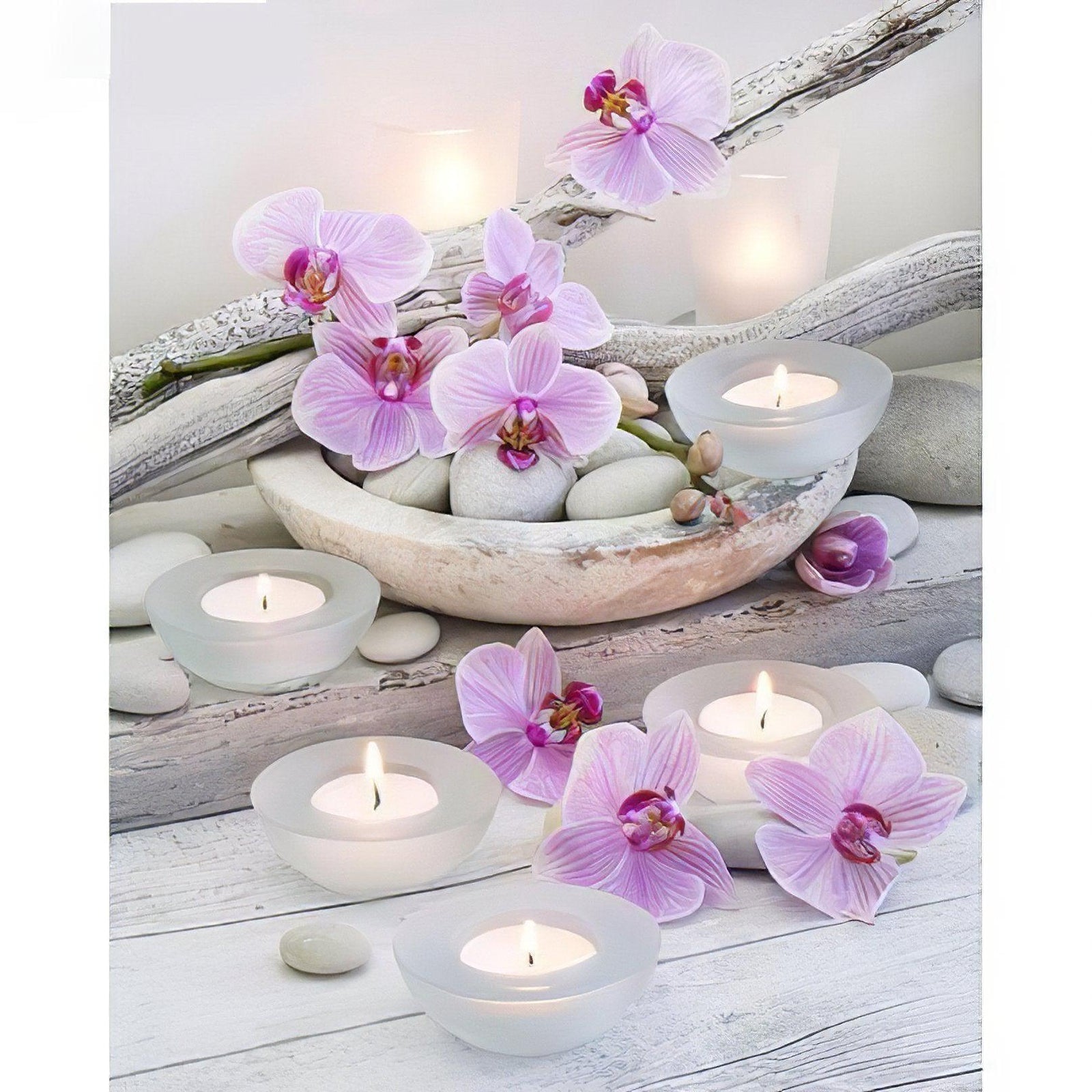 Diamond Paintings - Ambiance Zen And Candle