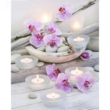 Diamond Paintings - Ambiance Zen And Candle