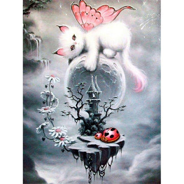 Diamond Paintings - Angel Cat