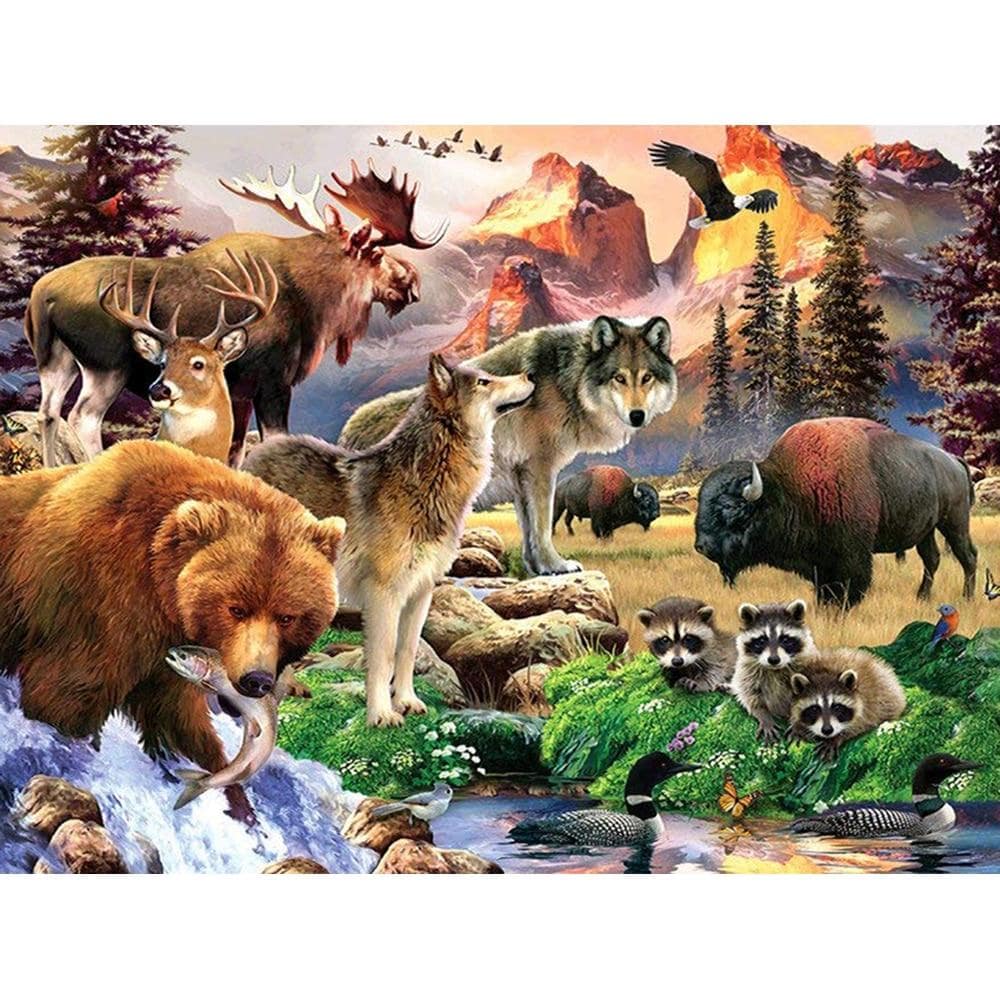 Diamond Paintings - Animal World