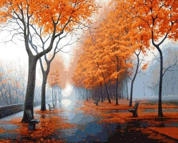 Paint by Numbers Kit - Autumn Fog