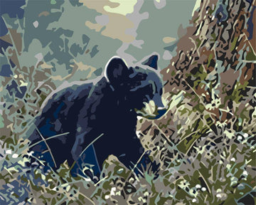 Paint by Numbers Kit - Baby Bear