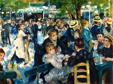 Paint by Numbers Kit - Bal du moulin de la Galette