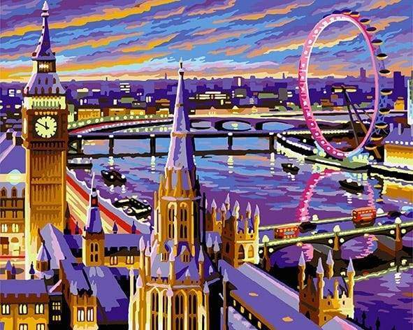 Paint by Numbers Kit - Beautiful London