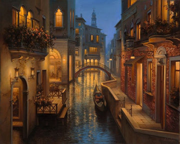 Paint by Numbers Kit - Beautiful water canals