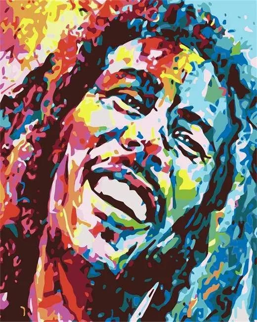 Paint by Numbers Kit - Bob Marley