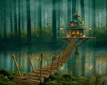 Paint by Numbers Kit - Bridge Lake