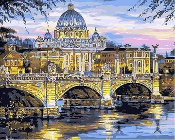 Paint by Numbers Kit - Bridge in Paris