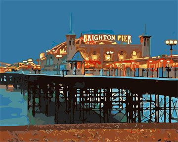 Paint by Numbers Kit - Brighton Pier