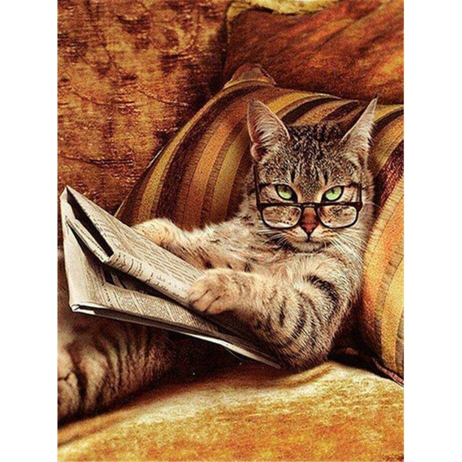 Diamond Paintings - Brilliant Cat