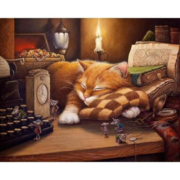 Diamond Paintings - Cat