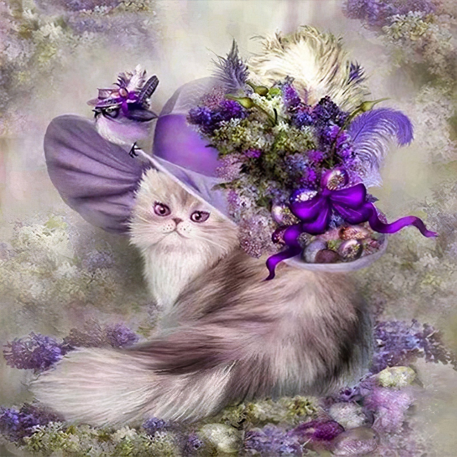 Diamond Paintings - Cat With A Hat