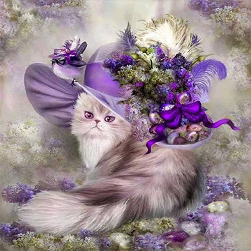 Diamond Paintings - Cat With A Hat