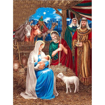 Diamond Paintings - Christian Christmas Jesus Baby