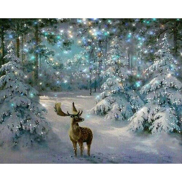 Diamond Paintings - Christmas Deer