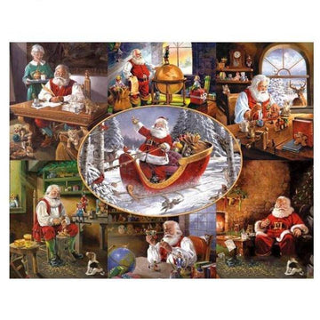 Diamond Paintings - Christmas Eve Santa