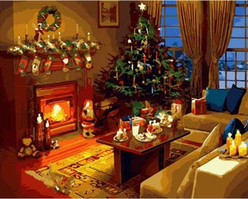 Paint by Numbers Kit - Christmas Time