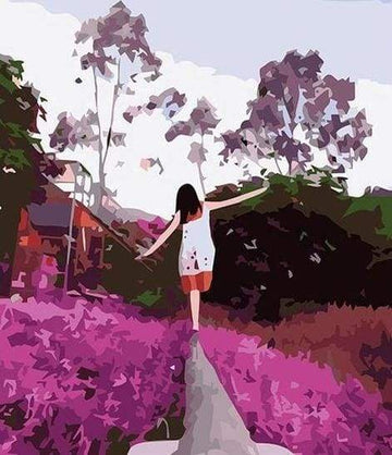 Paint by Numbers Kit - Color Lavender