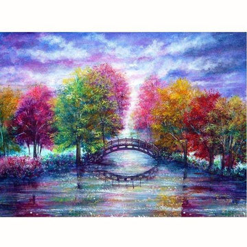 Diamond Paintings - Color Tree