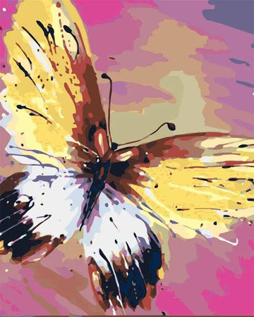 Paint by Numbers Kit - Colorful Butterfly