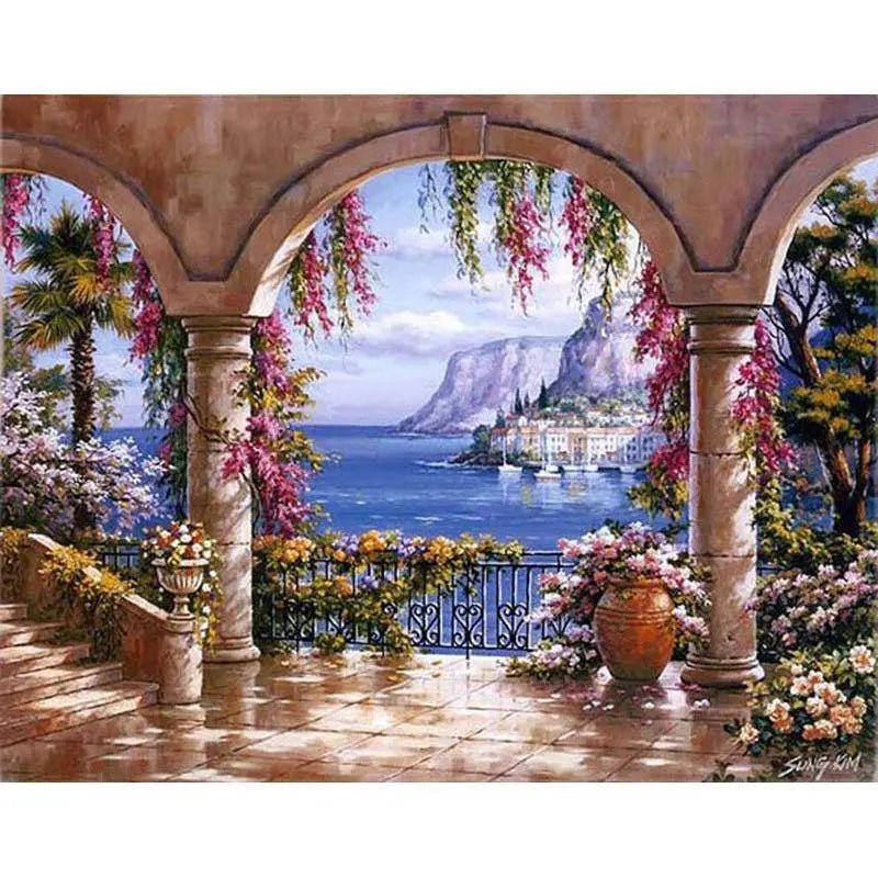 Paint by Numbers Kit - Colorful Landscape Painting
