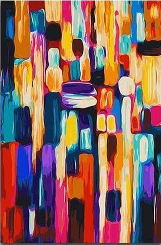 Paint by Numbers Kit - Colorful People