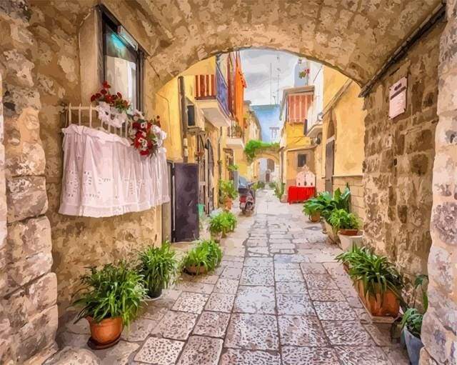 Paint by Numbers Kit - Continental alley