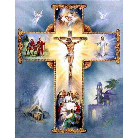 Diamond Paintings - Cross Jesus